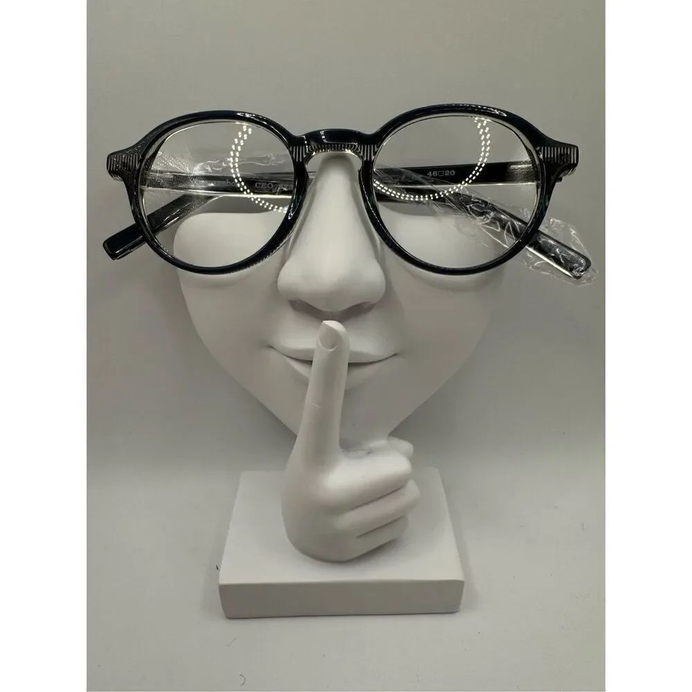 eyebobs CEO eyeglass frames gray blue black new without case
